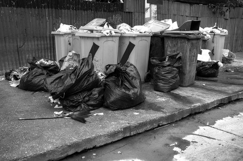 Old furniture being prepared for disposal in Crystal Palace