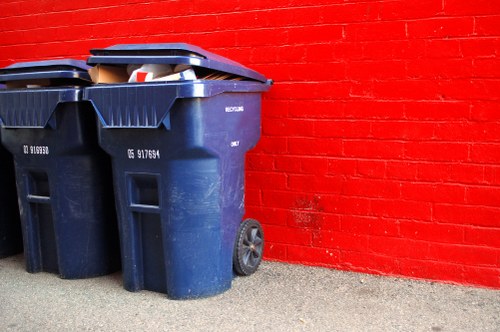 Eco-friendly waste clearance equipment in action